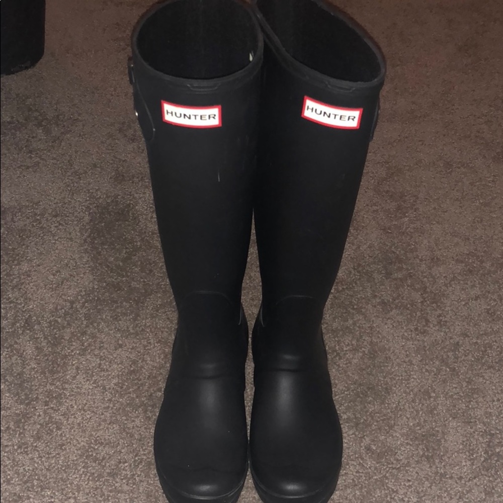 Black Hunter Boots